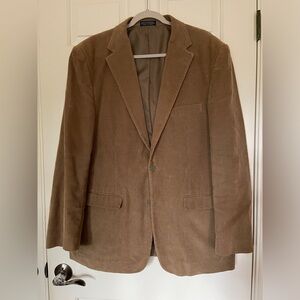 Vintage John Blair Corduroy Men’s Blazer Jacket Sport Suit Coat Brown Sz 44